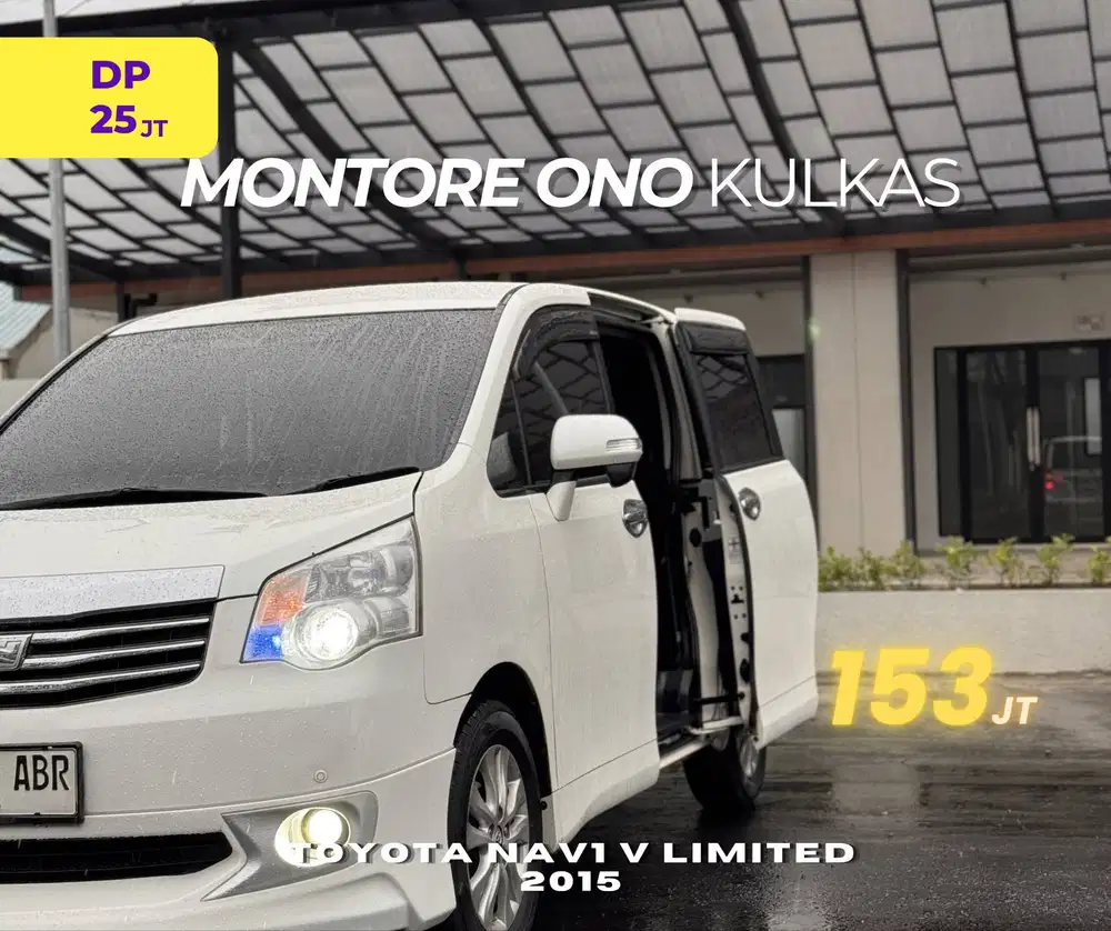 [TERMURAH] TOYOTA VOXY NAV1 V LIMITED 2016 bs TT SERENA ALPHARD