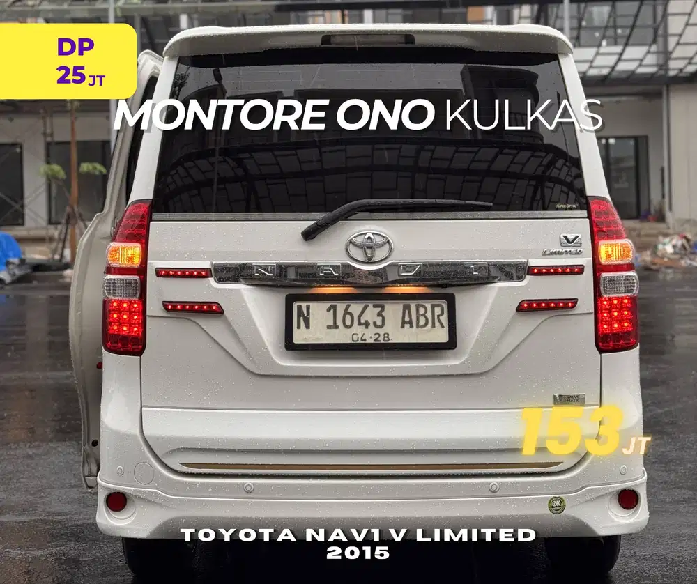 [TERMURAH] TOYOTA VOXY NAV1 V LIMITED 2016 bs TT SERENA ALPHARD