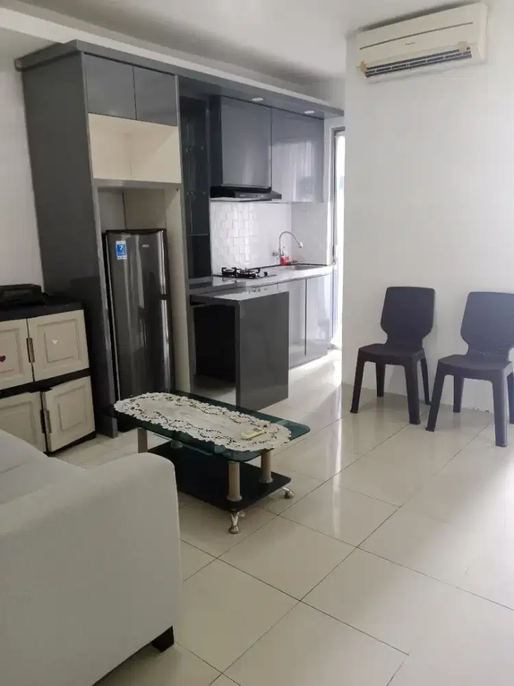 Disewakan apartemen kalibata city Tower Palem 2br besar furnish