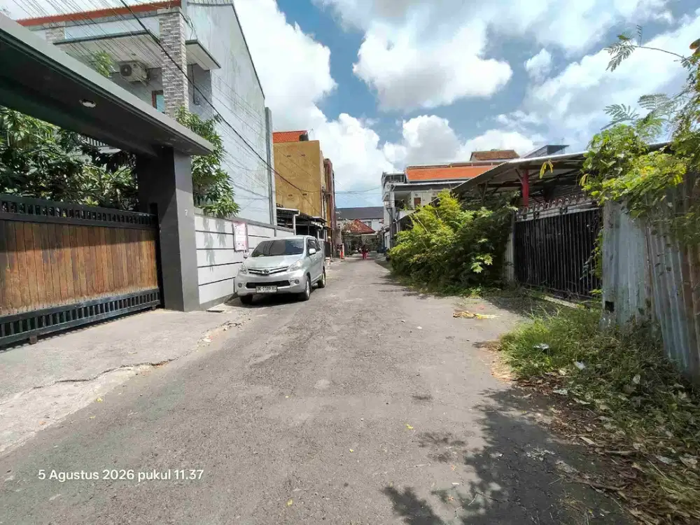 Tanah di Denpasar Selatan dekat Sanur Kuta dan Seminyak