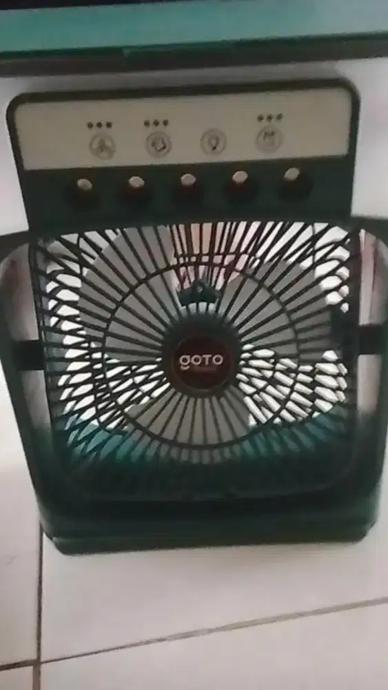 kipas angin portabel air cooler baru beli