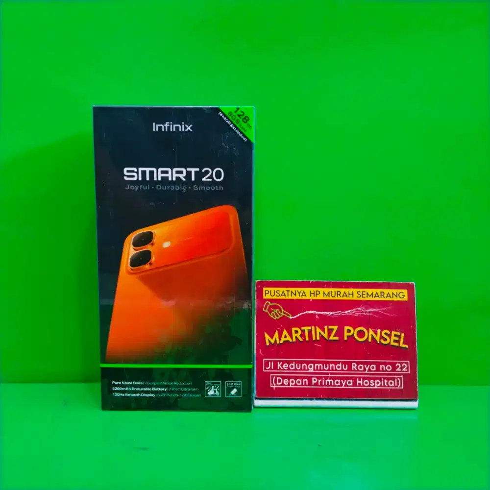 Infinix smart 20 4/128 new - Bisa paylater