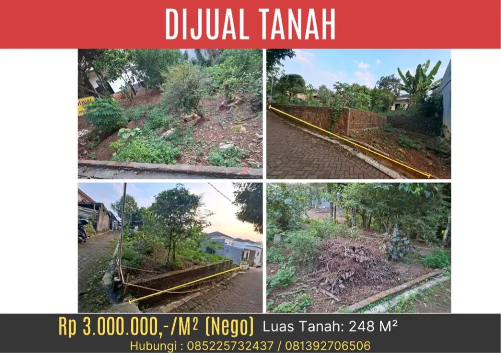 TANAH DIJUAL JL KUWUNGSARI - GEDAWANG, BANYUMANIK, SEMARANG