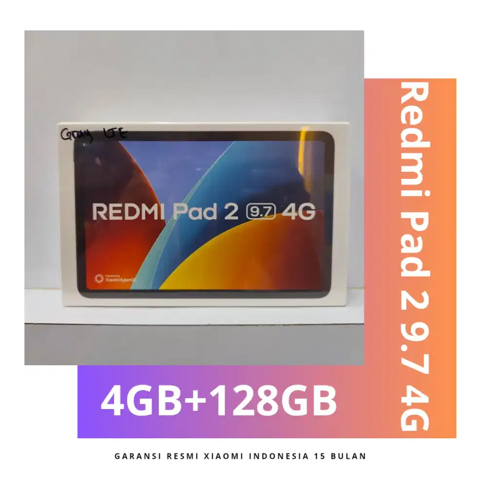 Redmi Pad 2 9.7 LTE Garansi Resmi Indonesia