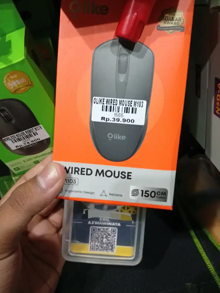 OLIKE WIRED MOUSE M103 l ATLANTIS DAHSYAT