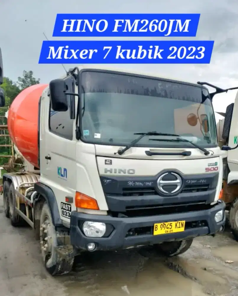 Hino FM280JM Mixer molen 7 Kubik 2023