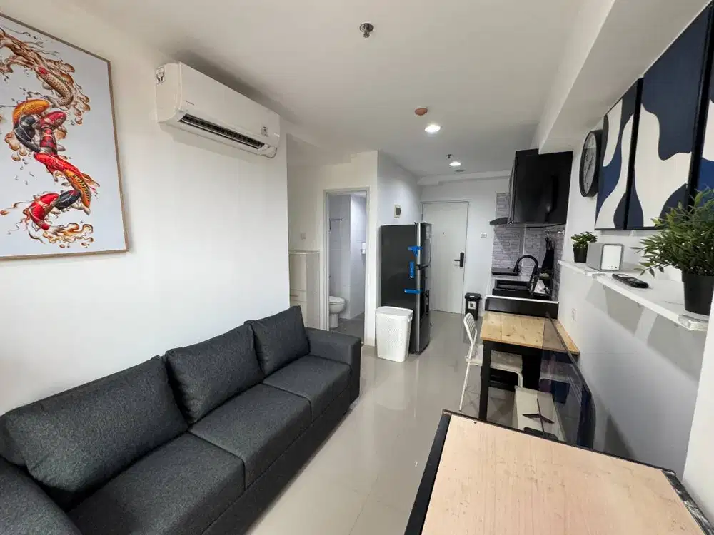 DISEWAKAN APARTEMEN SAMESTA MAHATA TANJUNG BARAT 2 BED ROOM FURNISHED