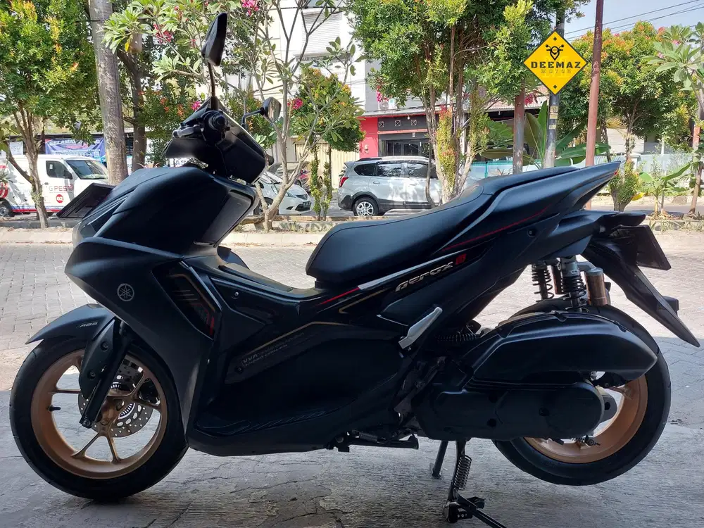 (DP 300 Rb)‼️ Yamaha Aerox ABS Keyless Connected Hitam 2024