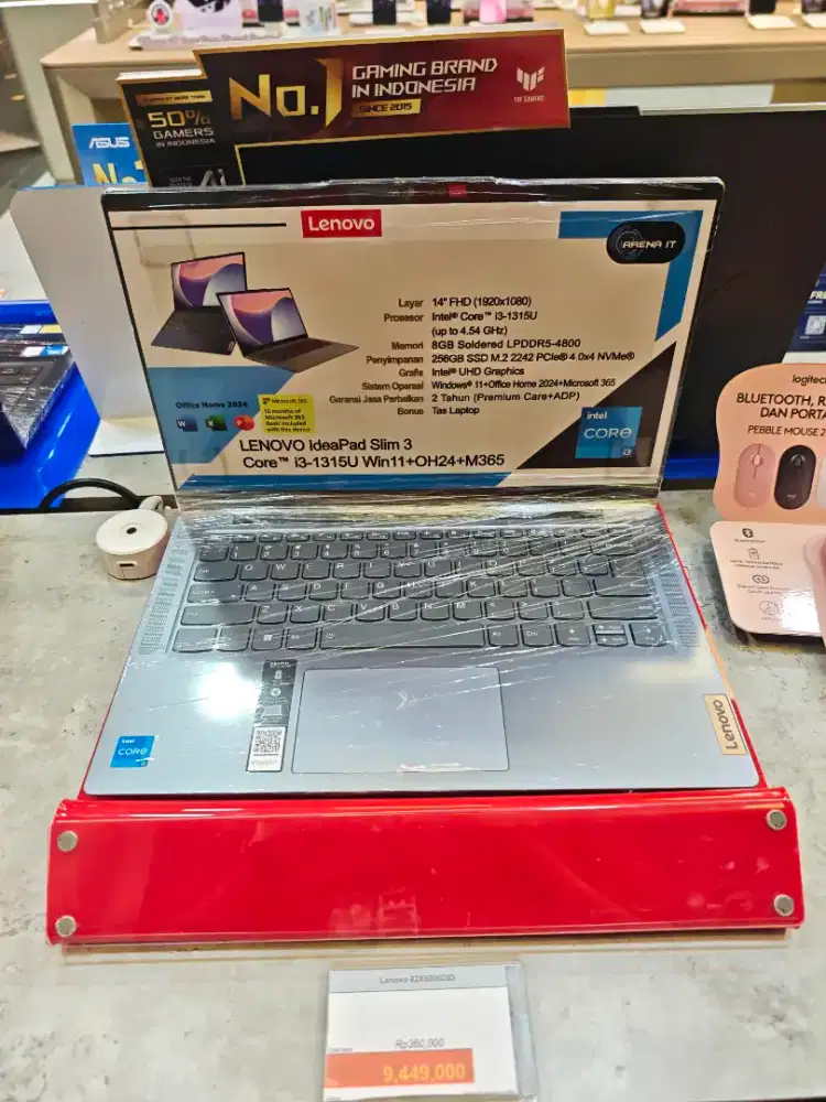 Lenovo IdeaPad Slim 3 82X6006DID, Cicilan Bunga Bisa 0%