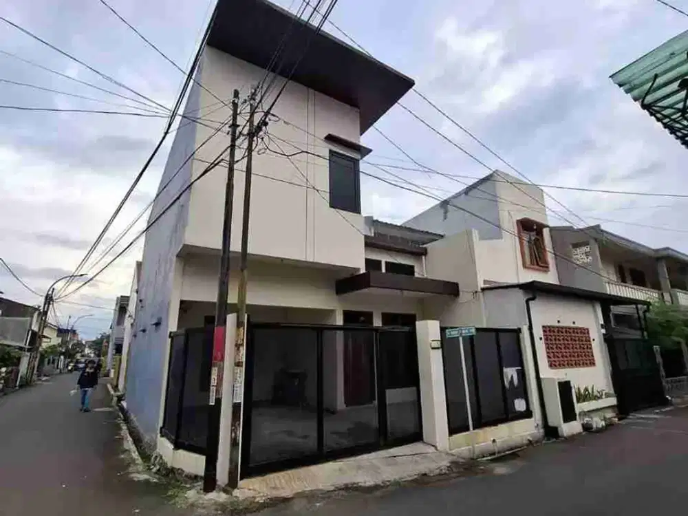 Rumah HOOK 2 Lantai LB 120 Siap Huni Di Margahayu Raya