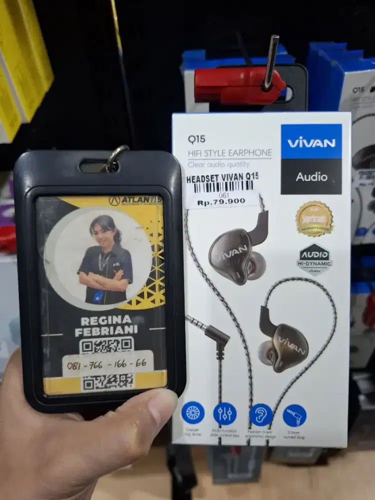 HEADSET VIVAN Q15 | ATLANTIS DAHSYAT