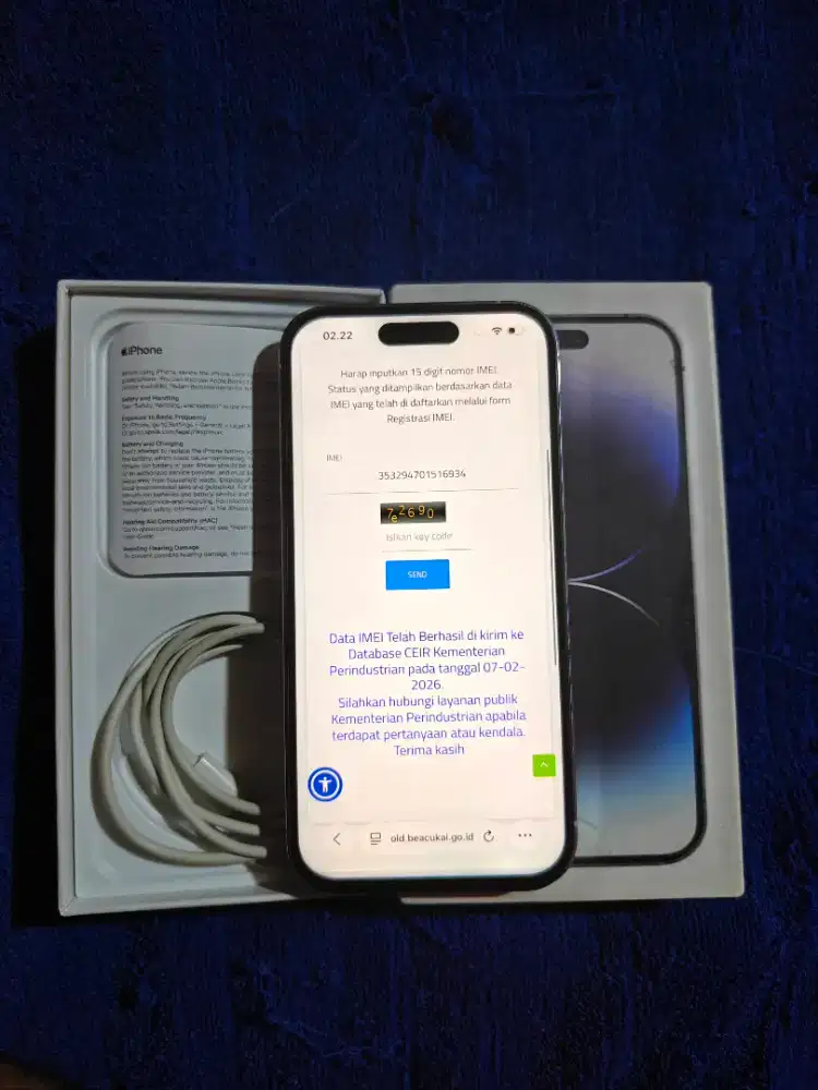 iPhone 14 Pro 228 beacukai