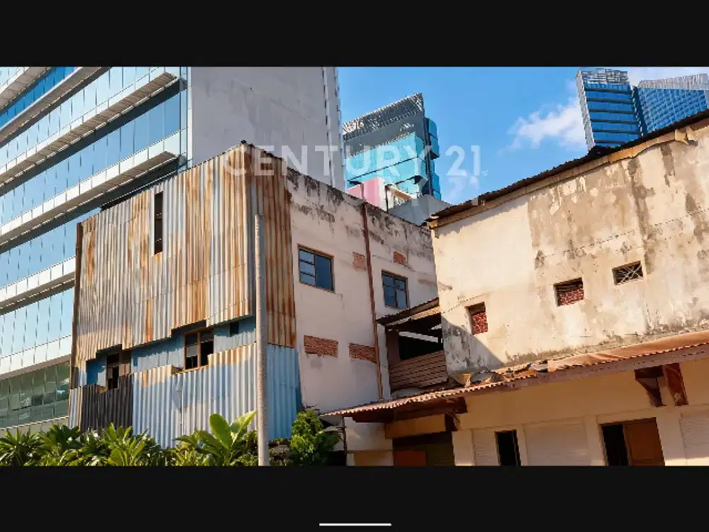 Kvl Siap Bangun 5 Lantai 300mtr Jl MH Thamrin Dkt Sta Dukuh Atas