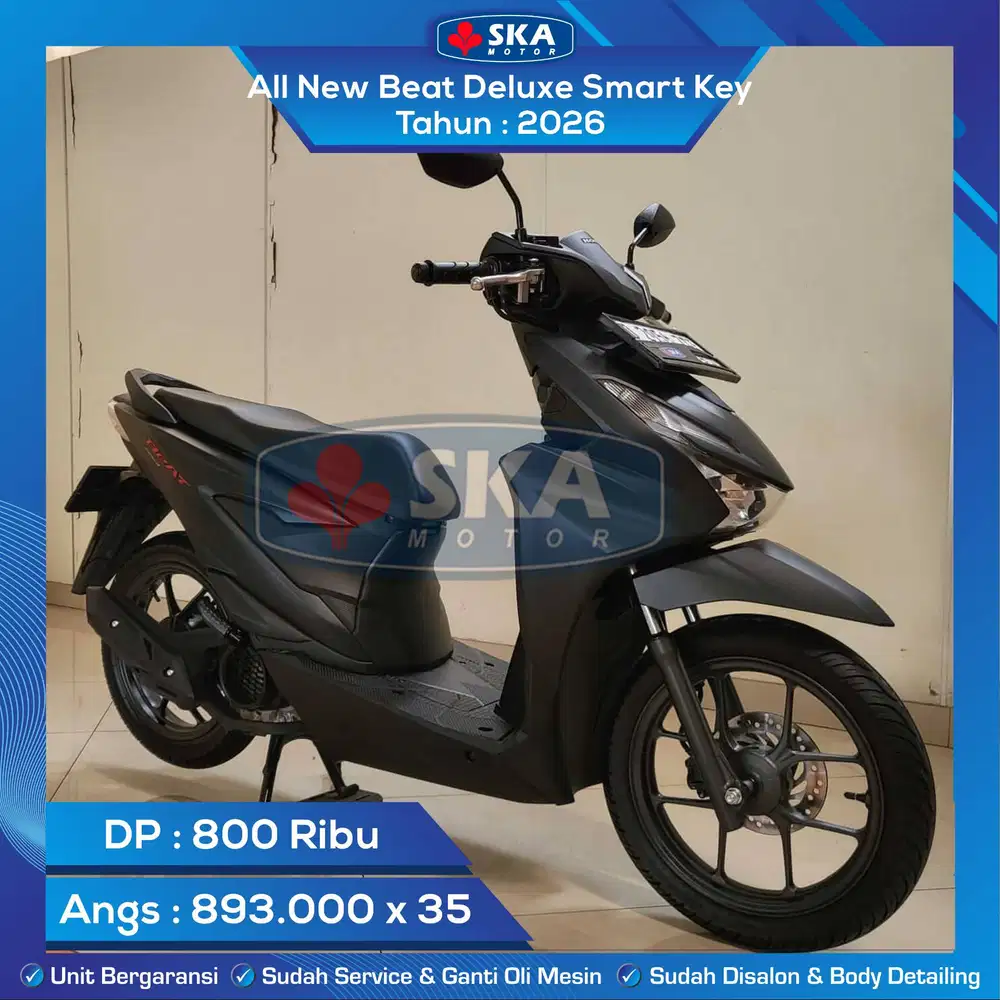 Honda All New Beat Deluxe Smart Key Tahun 2026