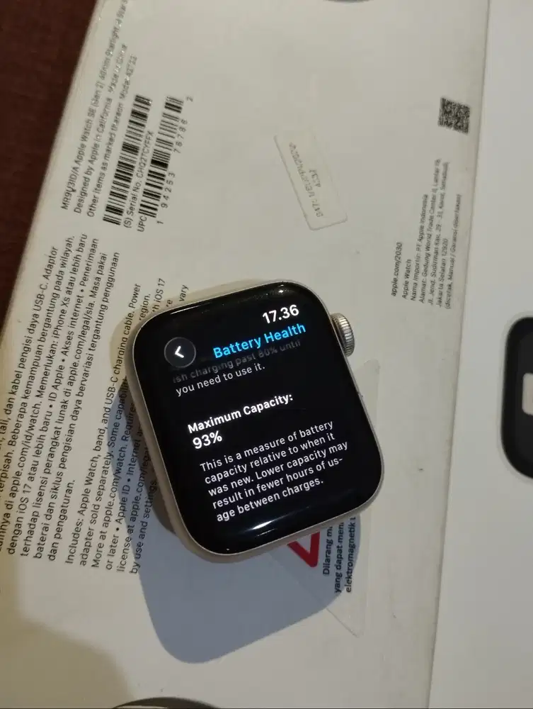 Apple Watch SE 2 (2nd Gen) 40MM - Resmi