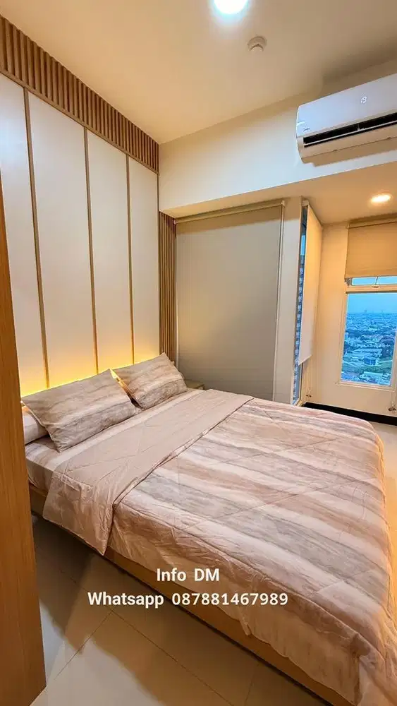Amor Studio Full Furnished Mewah Baru Gress