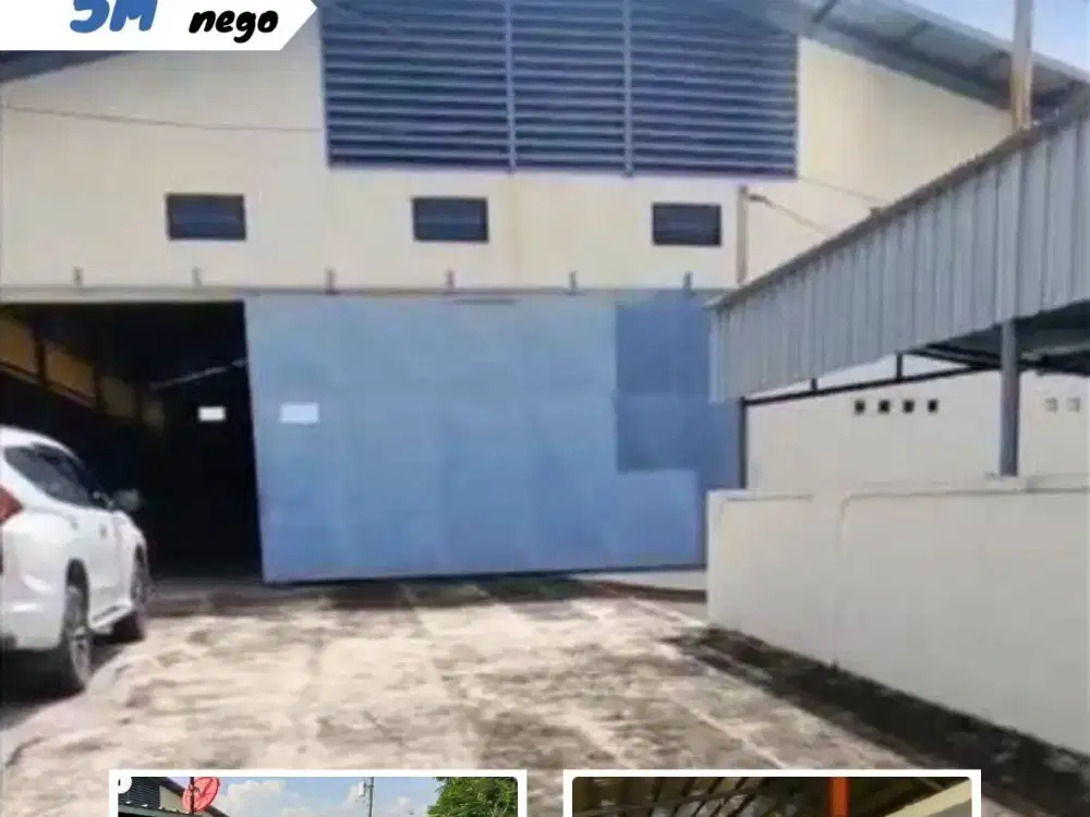 Dijual Gudang Di Kemudo, Prambanan, Klaten utara pabrik SGM