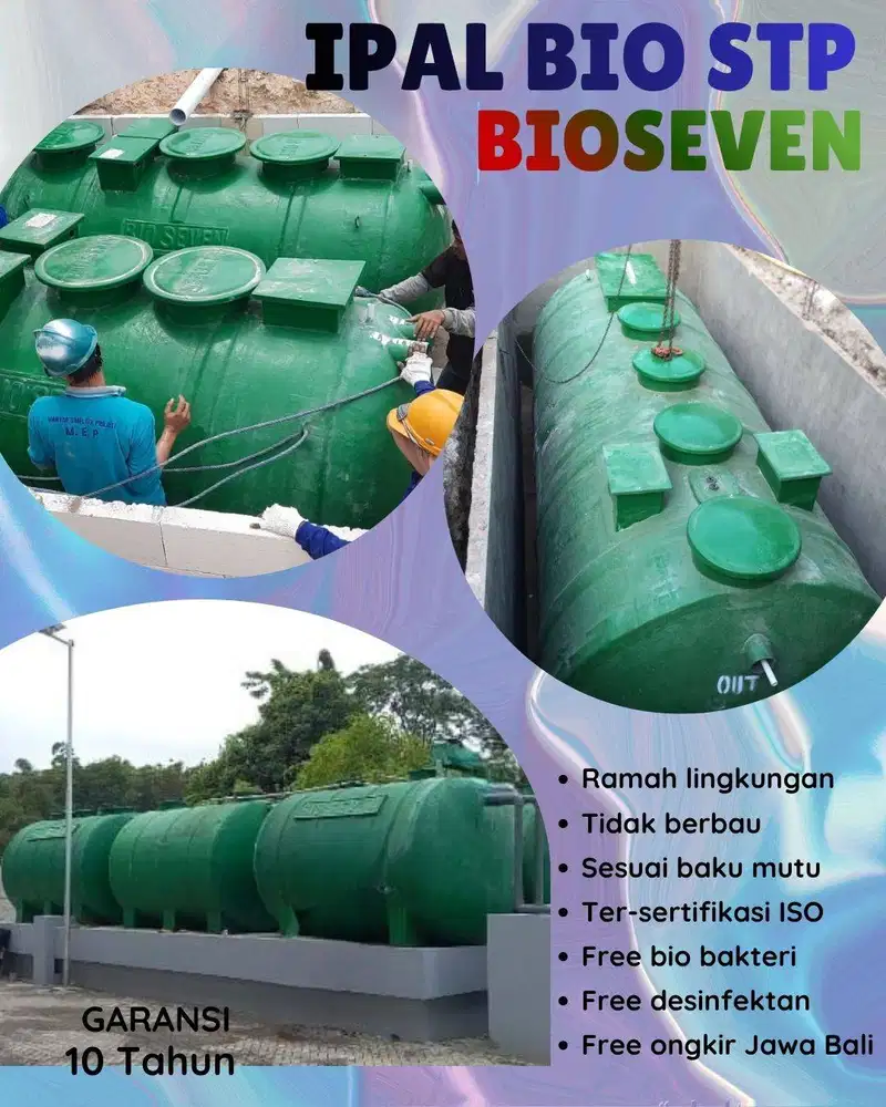 Biofilter IPAL bersertifikat ISO, Sistem Aerob, Hemat