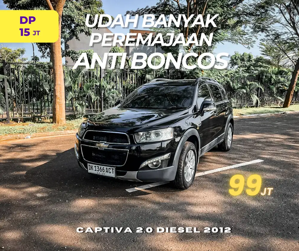 sdh PEREMAJAAN 50jt CHEVROLET CAPTIVA DIESEL 2.0 L 2013 NIK 2012