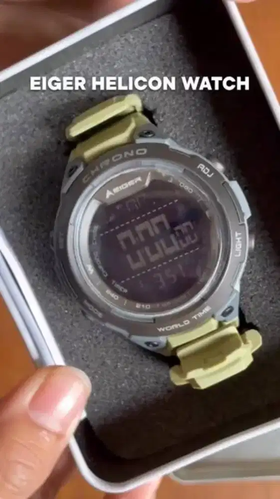 Jam tangan Eiger helicon original