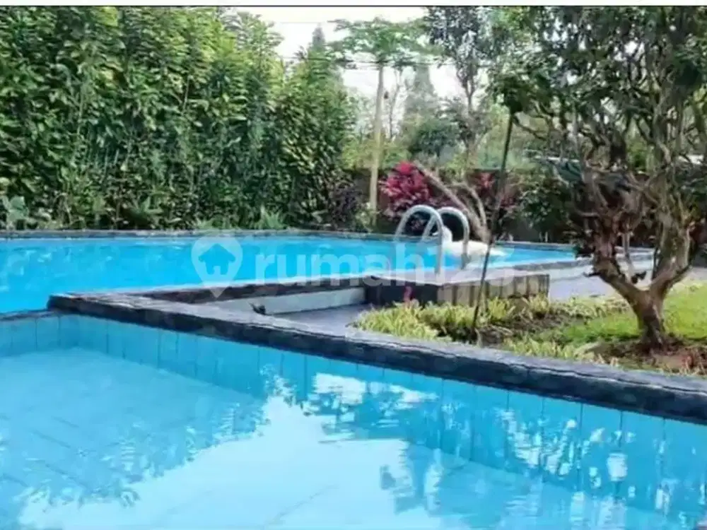 Dijual Villa Bagus Furnished Di Jalan Raya Puncak  Cisarua Bogor