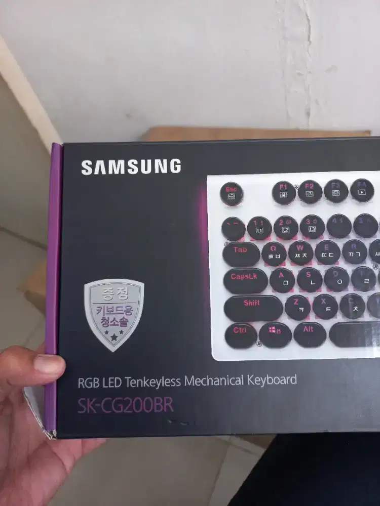 Keyboard Samsung RGB LED Tenkeyless Murahh Fullshet