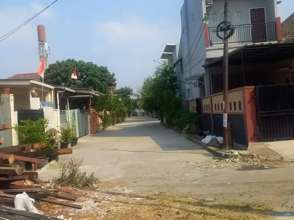 Dijual rumah hook 1½lt siap huni di Harapan Indah, Bekasi