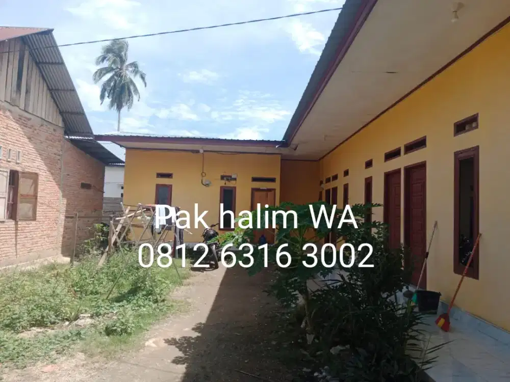 Kontrakan  9 pintu murah habiss shm msk mobil di Panyabungan Madina