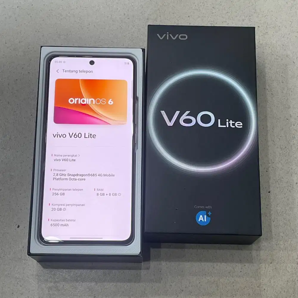 Vivo v60 lite 4g 8/256gb