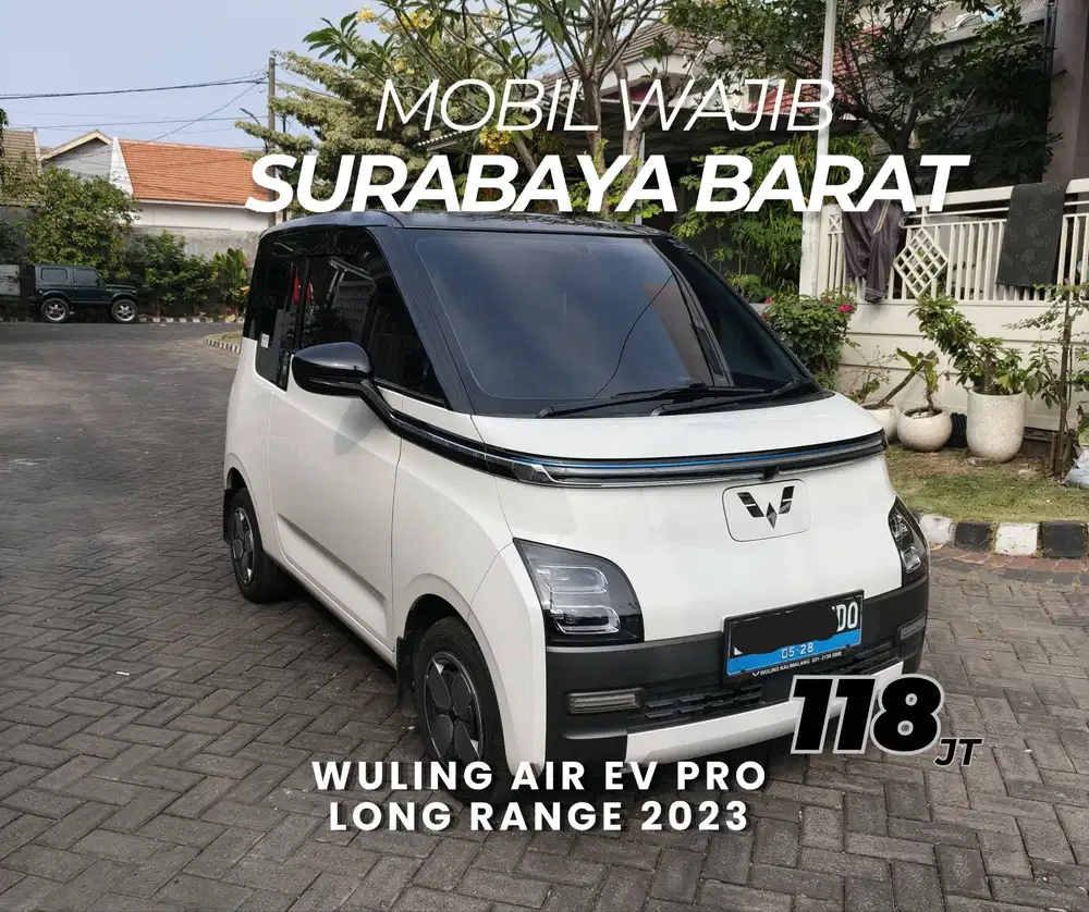 [DP 5JT] TERMURAH WULING AIR EV PRO LONG RANGE 300 BISA TT AIRA EV