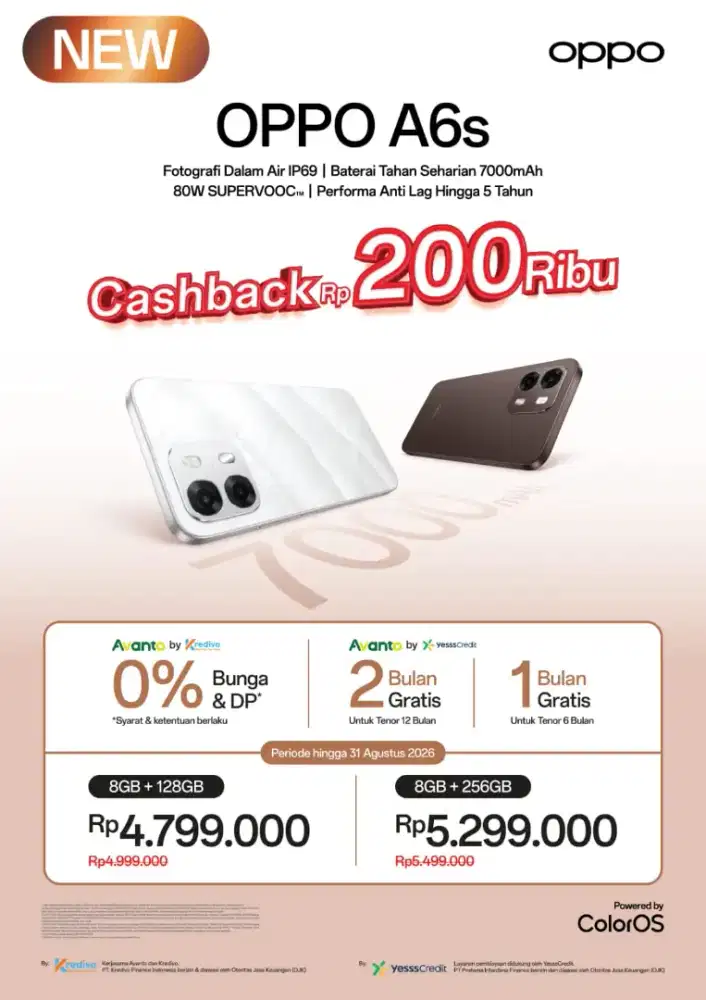 Oppo A6S Turun Harga
