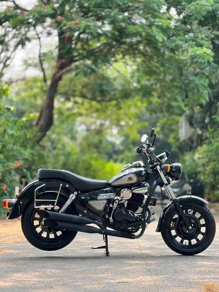 BENELLI MOTOBI 200 EFI 2025 HITAM KM 2K PAJAK HIDUP SUPER GRESS