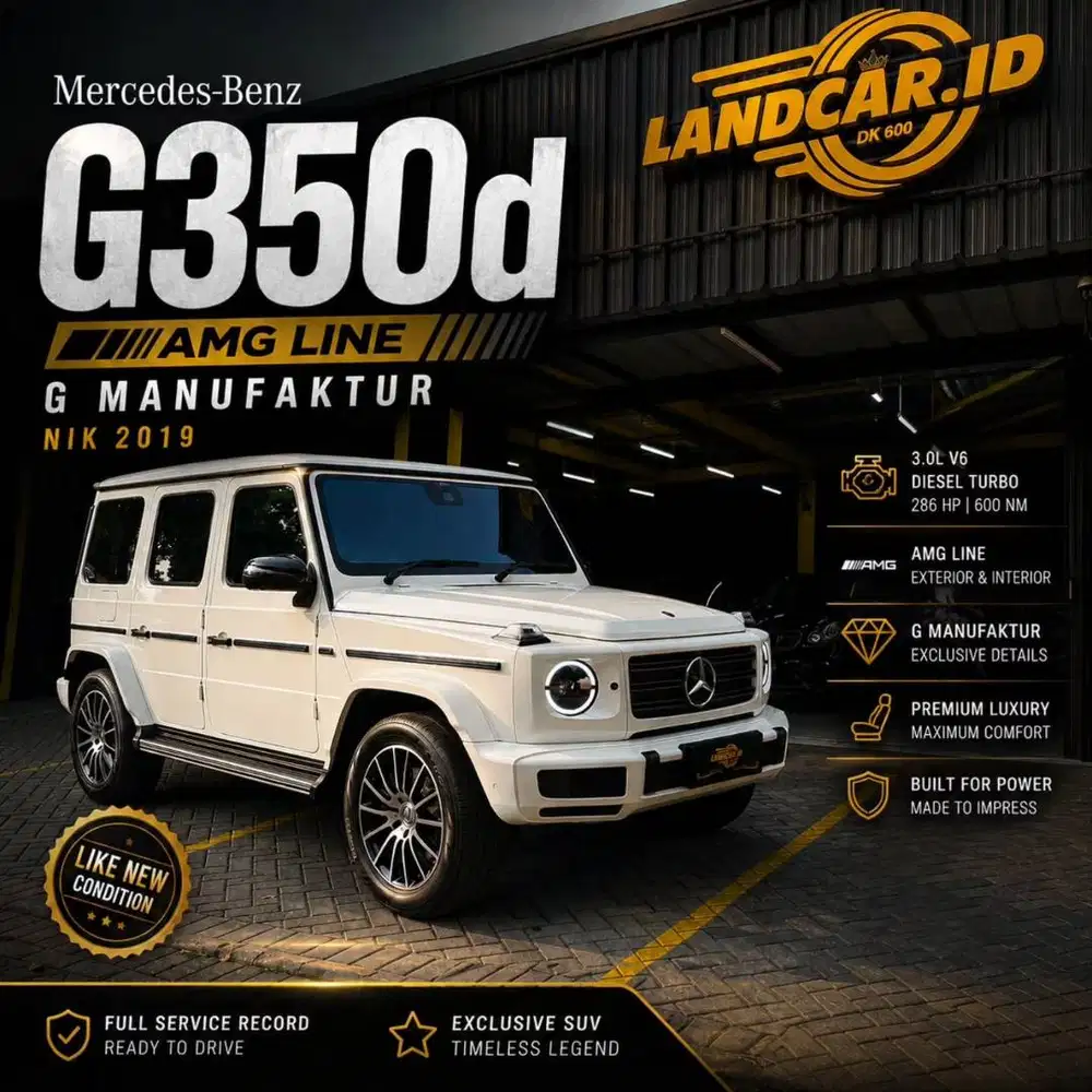 Mercedes-Benz G350d AMG Line G Manufaktur 2019