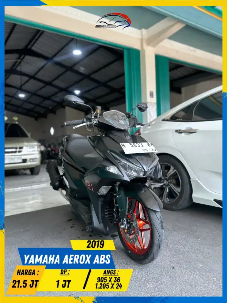 YAMAHA AEROX ABS 2019 SIAP PANTAU BOSSKU HIKMAH MOTOR KEPUH MALANG