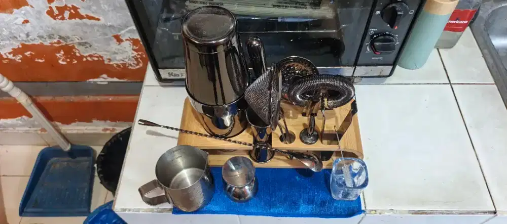 Peralatan bartender cafe coffee