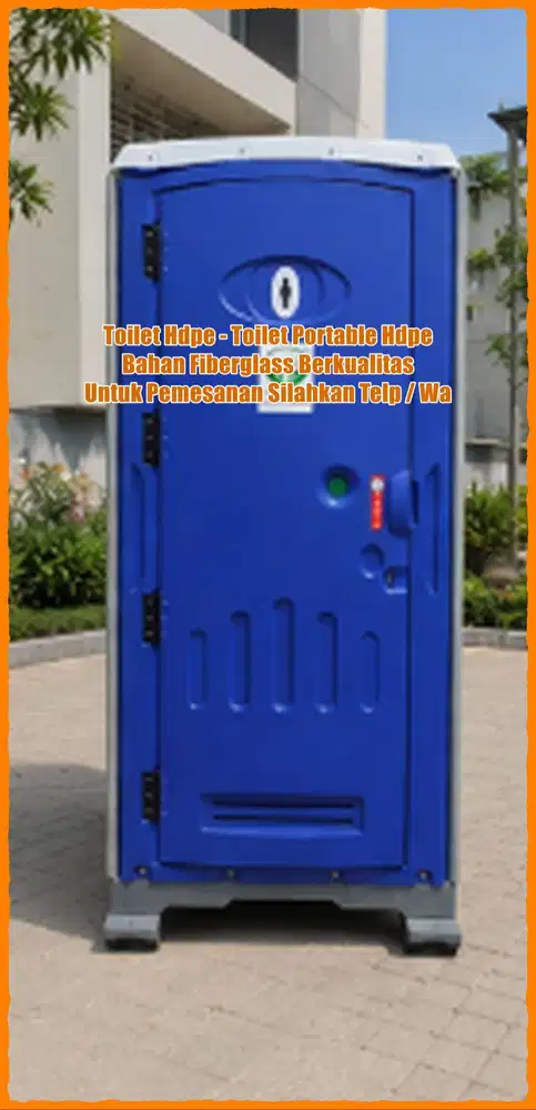 TOILET EVENT HDPE - TOILET PORTABLE - TOILET PROYEK BAHAN HDPE