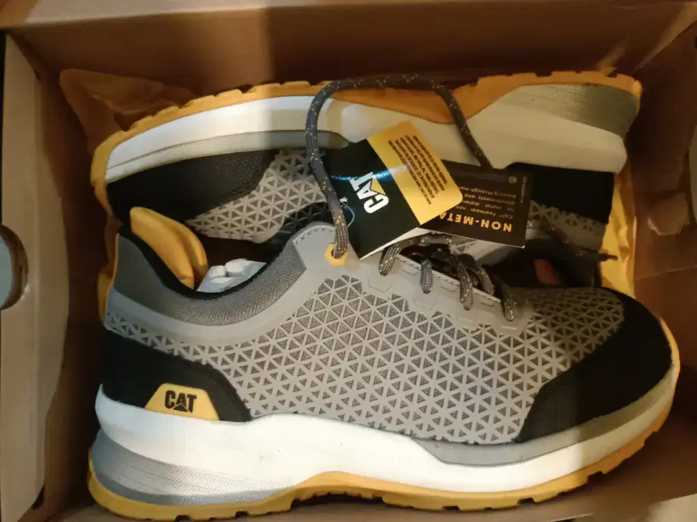 Caterpillar Sepatu Safety Streamline Mesh  2.0 CT Charcoal Original ST