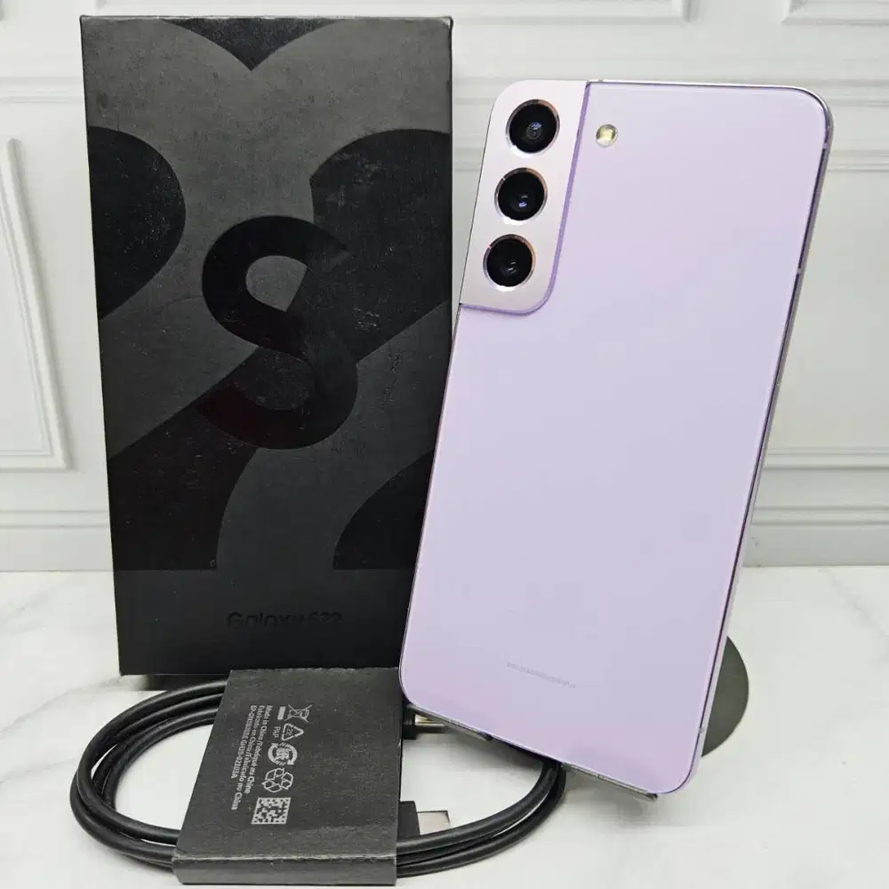 Samsung Galaxy S22 8/256GB Violet SEIN Resmi Fullset No Minus