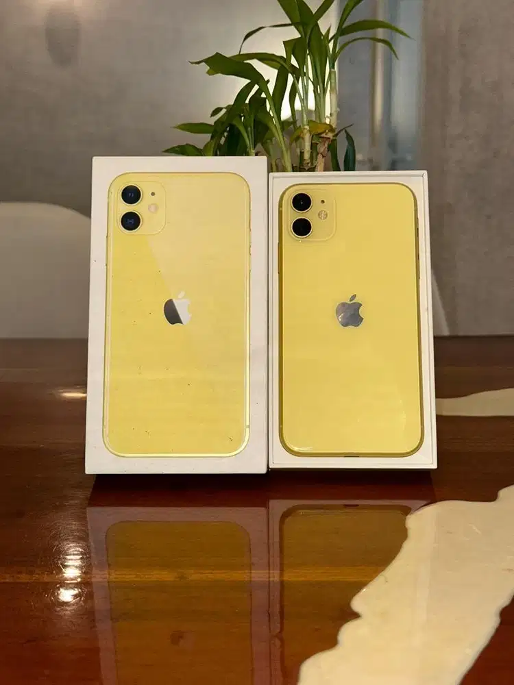 iPhone 11 Basic 128GB Warna Kuning