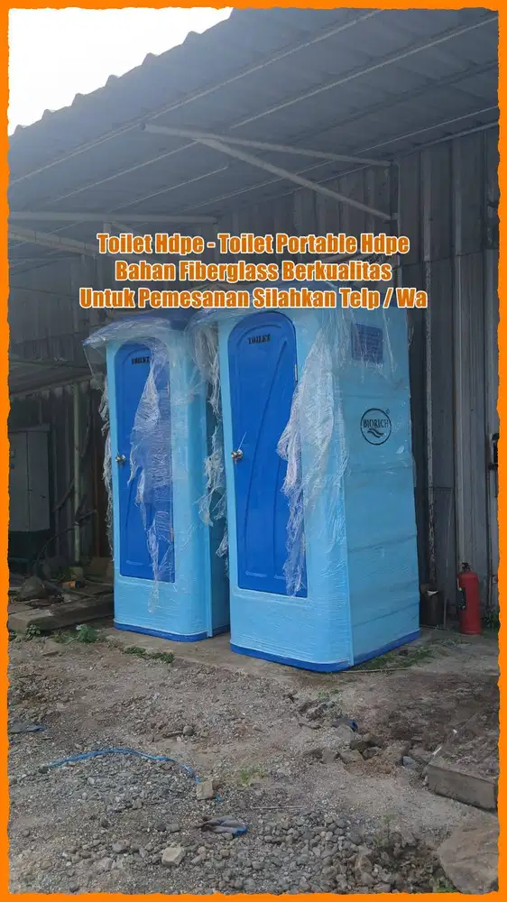TOILET PREMIUM HDPE - TOILET PORTABLE - TOILET HDPE