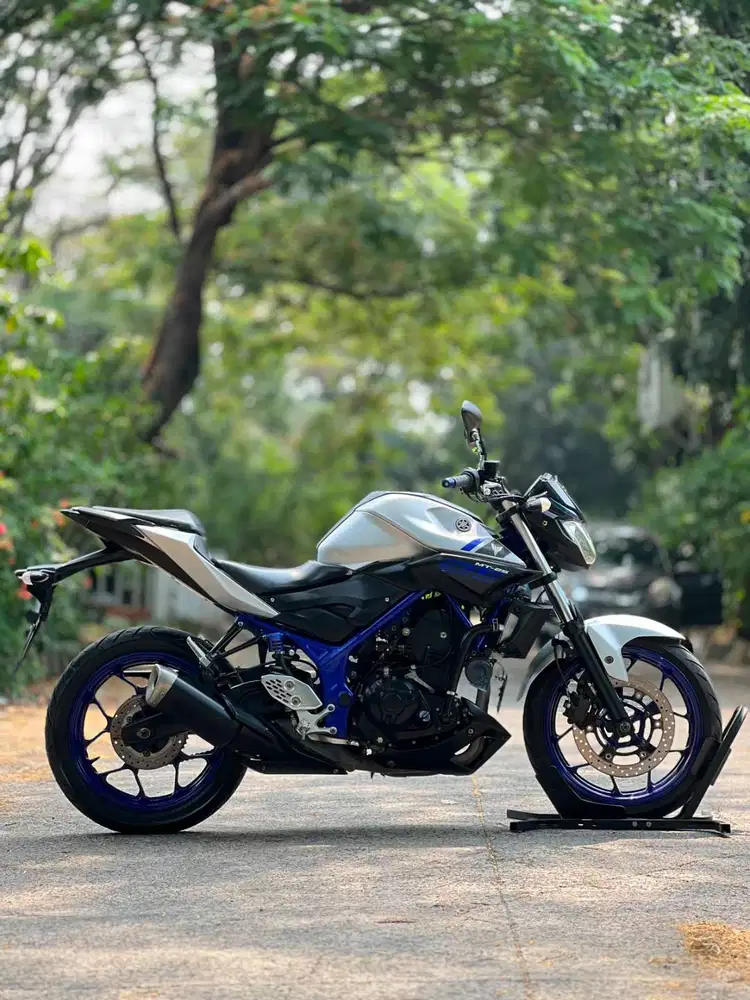 YAMAHA MT25 OLD SILVER 2015 KM LOW PAJAK PANJANG SIAP GAS