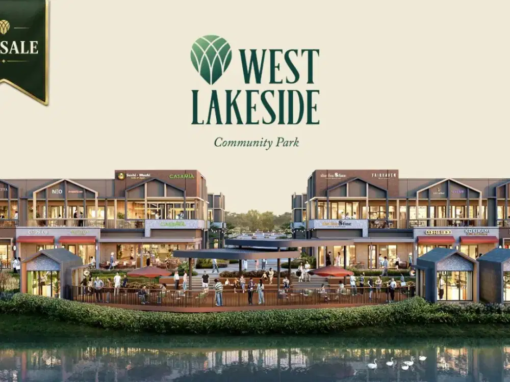 West Lakeside Early Bird Price Start From 2Man Free Voucher Travel 35 Juta