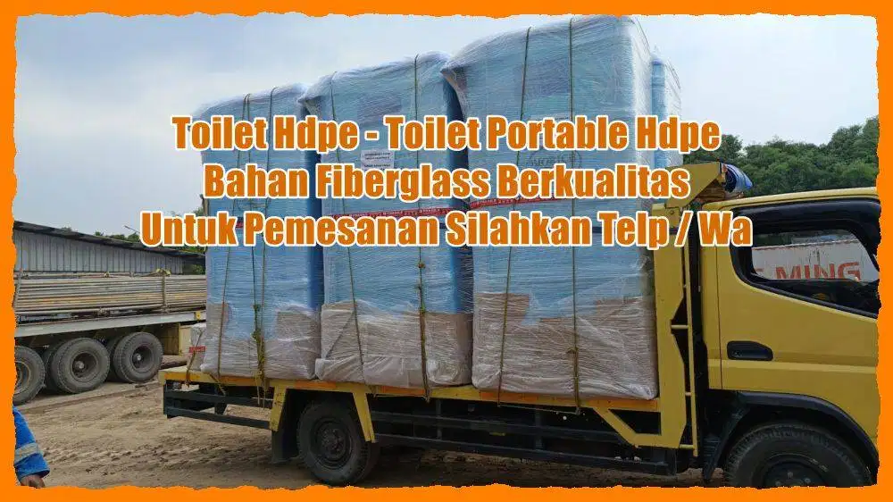 TOILET PREMIUM HDPE - TOILET PORTABLE - TOILET HDPE