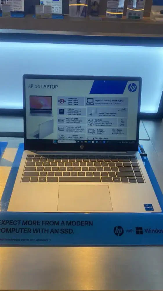 Laptop HP ryxen 3 8 512gb