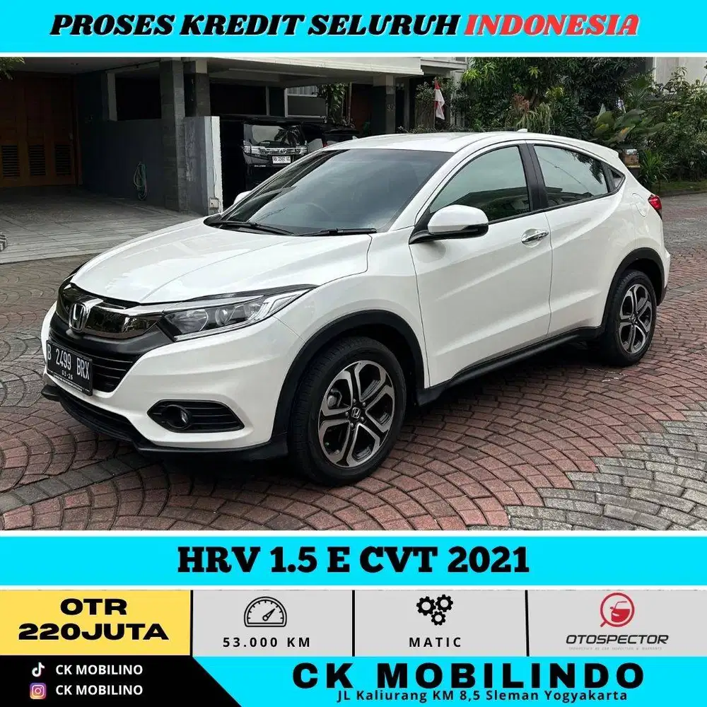 HRV 1.5 E CVT 2021 Antik Km rendah Bukan WRV
