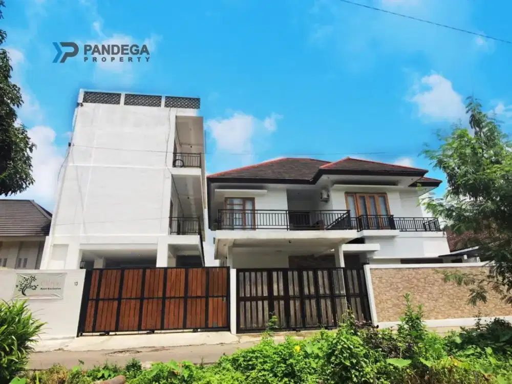 LT 550 Jl Kaliurang Km 10 Rumah Mewah FURNISHED Dekat Bias, Al Azhar, Pasar Gentan, Condongcatur, Ada Kolam Renang