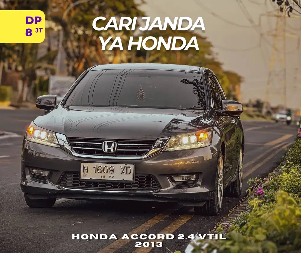 [DP 8jt] HONDA ACCORD VTIL 2014 NIK 2013 istimewa bs TT MERCEDES c200