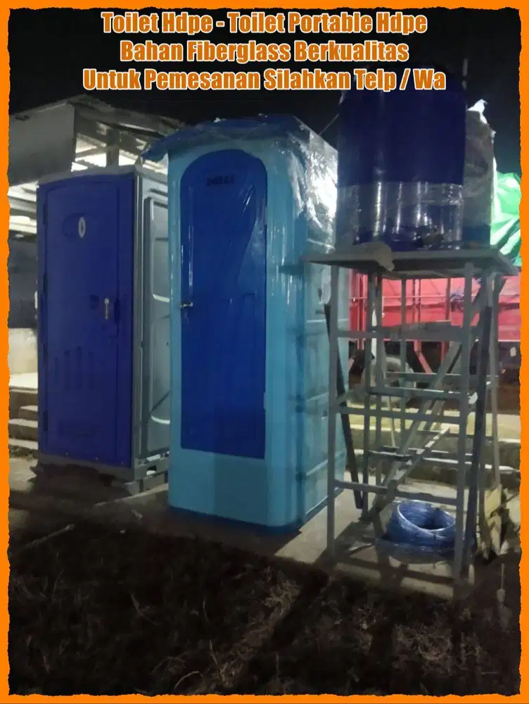 TOILET KOKOH HDPE - TOILET PORTABLE HDPE - TOILET VVIP