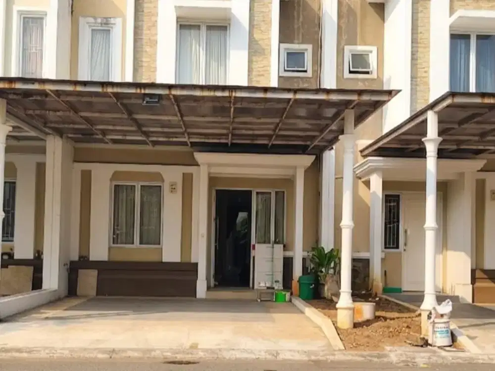 Rumah Full Renovasi di Cluster Eksklusif South Thames JGC – SHM, 3 KT, Harga Rp1,75 M Nego