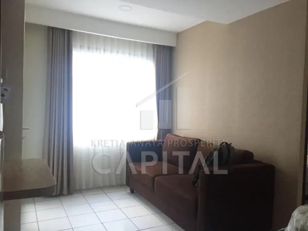 STRATEGIS DI TENGAH KOTA APARTEMENT ASIA AFRIKA TYPE 2 BEDROOM SIAP UNTUK DIHUNI